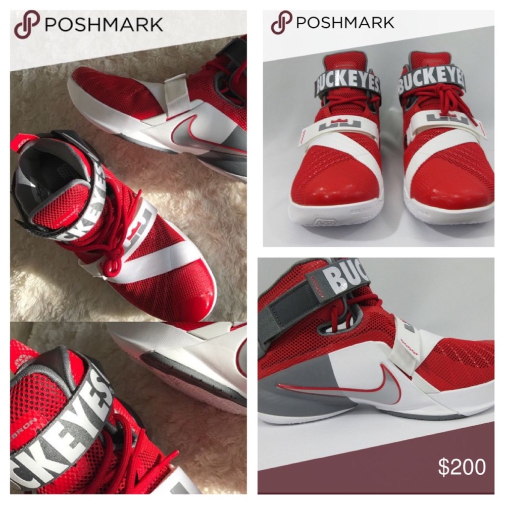 LeBron soldiers IX PRM (Ohio State Buckeyes)